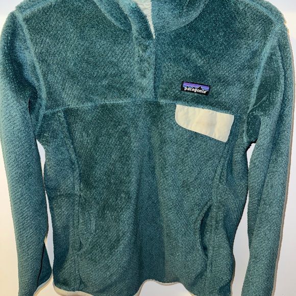 Patagonia Women's Re-Tool Snap-T Pullover Medium Tidal Teal Size M - Picture 2 of 7